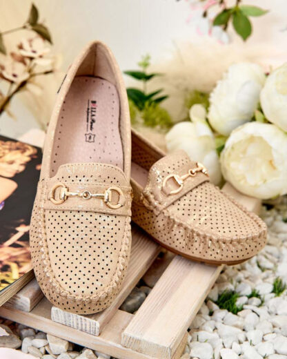 Royalfashion Mocasini de damă traforați Mill