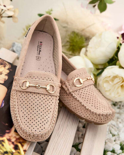 Royalfashion Mocasini de damă traforați Mill