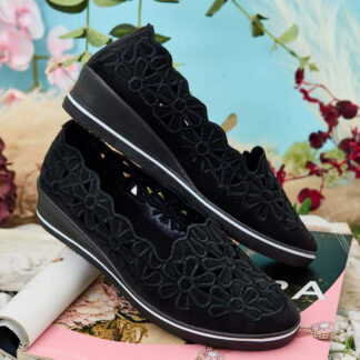 Royalfashion Pantofi cu tocuri joase pentru femei Dellio