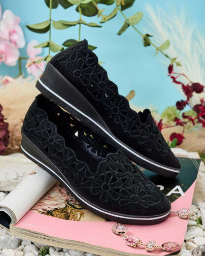 Royalfashion Pantofi cu tocuri joase pentru femei Dellio