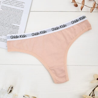 Royalfashion Chiloți tanga pentru femei cu inscripții