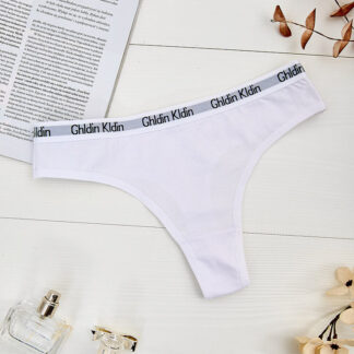 Royalfashion Chiloți tanga pentru femei cu inscripții