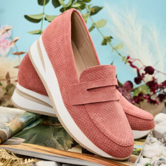 Royalfashion Mocasini cu tocuri joase de damă Sirn