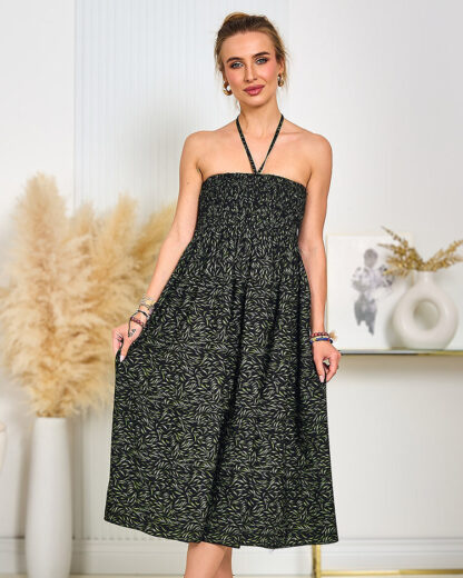 Royalfashion Rochie midi de damă cu imprimeu