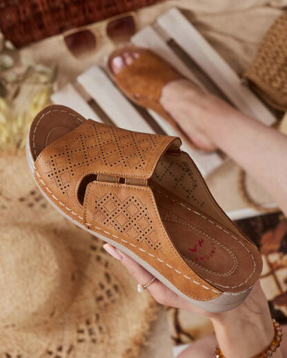 Royalfashion Opoff flip-flops cu talpă plată pentru femei