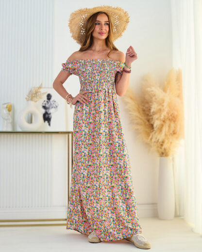 Royalfashion Rochie lungă cu model pentru femei