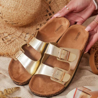 Royalfashion Flip-flops cu talpă plată Rill pentru femei