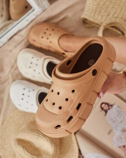 Royalfashion Șlapi de cauciuc Korenza pentru femei