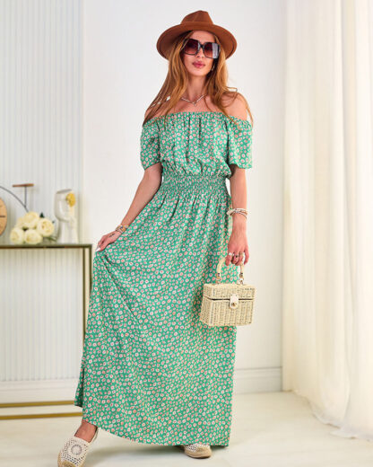 Royalfashion Rochie midi de damă a'la hiszpanka