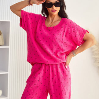 Royalfashion Set de vară din bumbac pentru femei
