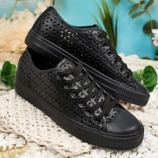 Royalfashion Women's Navet Openwork Sneakers