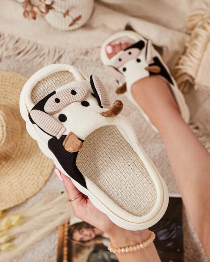 Royalfashion Flip-flops Hit Cow pentru femei