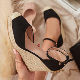 Royalfashion Bonita espadrile pe tocuri