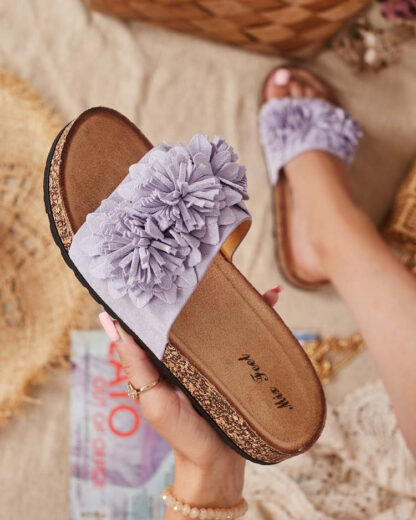 Royalfashion Flip-flops pentru femei cu partea superioară decorativă Samin