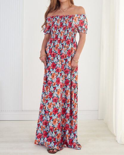 Royalfashion Rochie midi pentru femei a'la hiszpanka