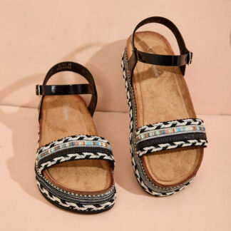 Royalfashion Sandale de Mussir Brodate pentru femei