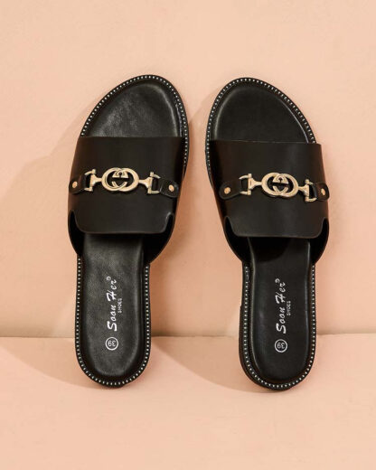 Royalfashion Flip-flops pentru femei cu talpă plată Omor