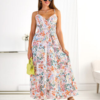 Royalfashion Rochie midi pentru femei din bumbac