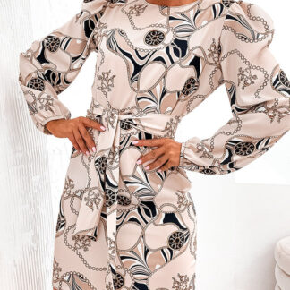 Rochie de damă Royalfashion cu imprimeu decorativ