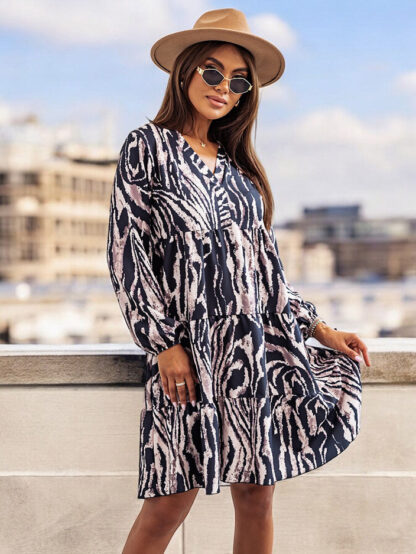 Royalfashion Rochie de damă cu imprimeu