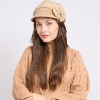 Beret de damă de la Royalfashion cu un fundiță