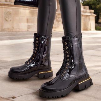 Bocanci de damă Royalfashion de stil muncitor Elolio